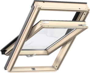 VELUX- GZL 1051 B -MK04 78x98-dvojsklo-klika dole